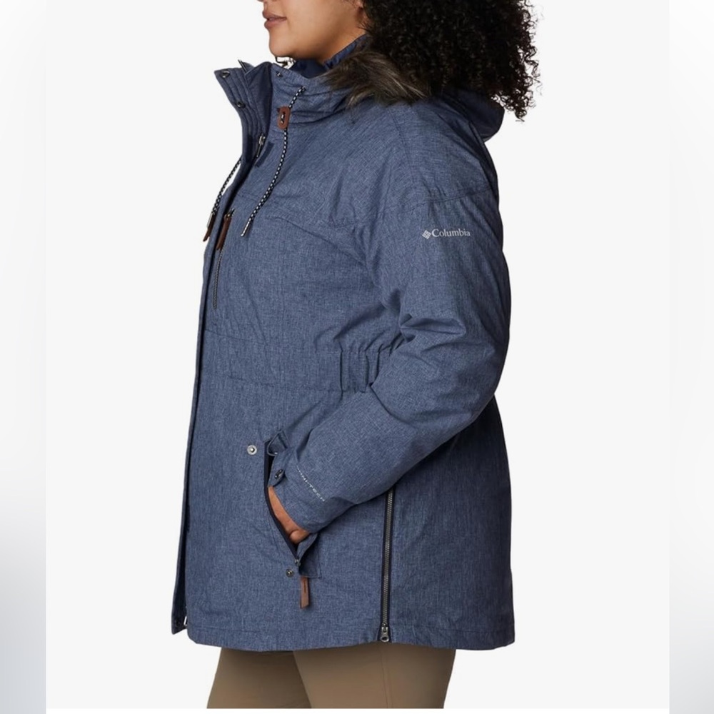 Columbia Peyton Pass Interchange Jacket Dark Noct… - image 3